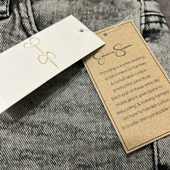 NWT Women’s Jessica Simpson Super Fun Spotlight High Rise Slim Straight Jeans - Picture 5 of 9